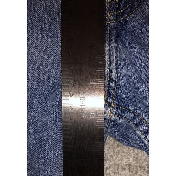 Levis 511 Slim Fit Stretch Jeans Blue Wash Low Rise Denim Men’s 32x30 (31x28) - Picture 7 of 15